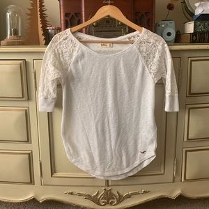 Hollister Crochet Top